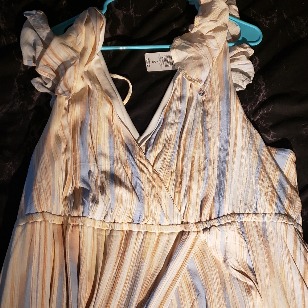 Torrid Romper with Open Skirt